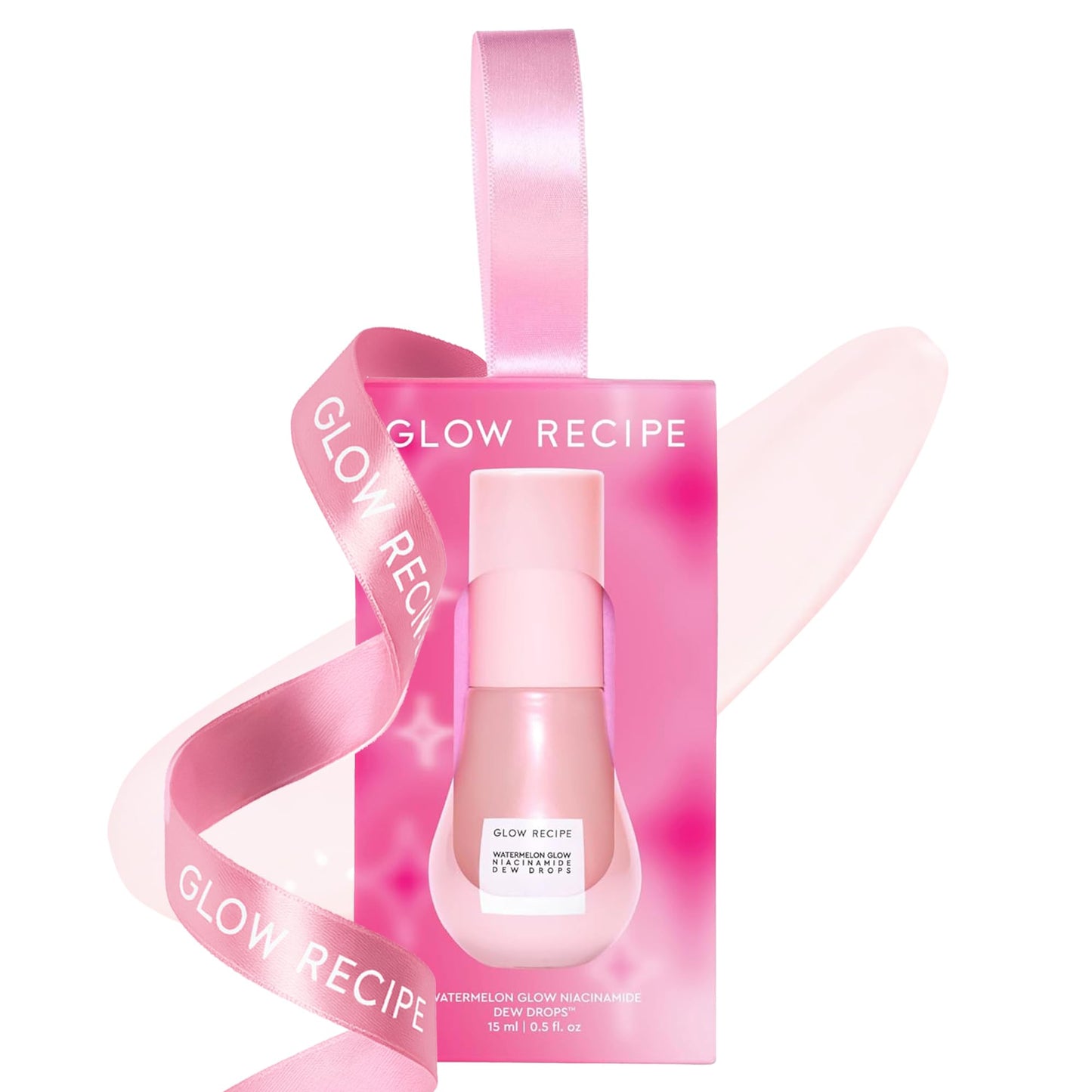 Glow Recipe Watermelon Niacinamide Dew Drops, Korean Niacinamide Serum Drops, Hydrating Face Serum + Primer & Liquid Highlighter, Hyaluronic Acid, Dewy Glow (40ml)